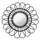 thumbnail image 1 of 1Pc Home Mirror Wall Hanging Rattan Mirror Woven Decorative Mirror (Black), 1 of 4