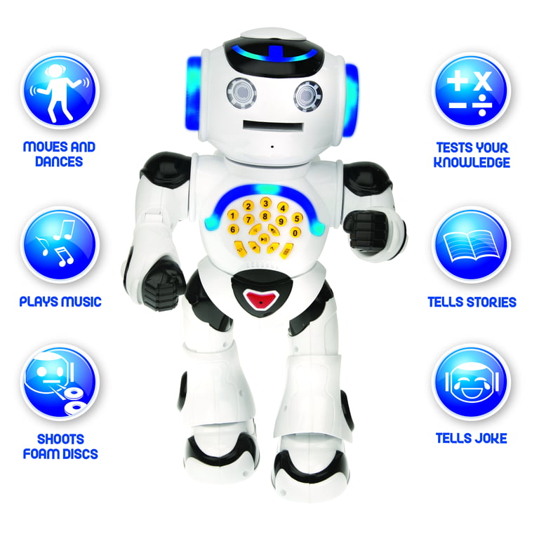 Powerman - Remote Control Walking Talking Toy Robot - for kids 4+ - ROB50EN
