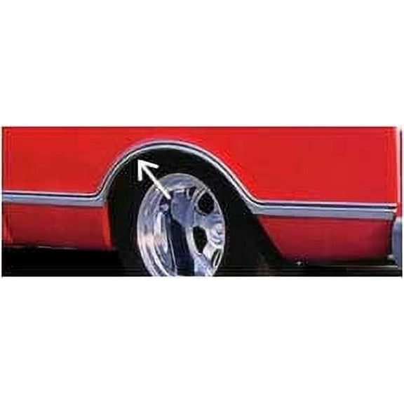 Brothers Trucks LSM004L Bedside Molding - Rear Wheel Edge - Fleetside - Left