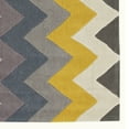 thumbnail image 3 of Linon Trio Collection Vertical ZigZag Indoor Area Rug, 3 of 5