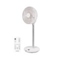 thumbnail image 1 of CUCKOO Pedestal Standing Air Circulator, 360 Oscillating Fan, Vortex Fan, Remote Equipped 4-in-1 with Timer/ 12 Speed Settings, Touch Panel, Height Adjustable, White, 1 of 9