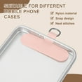 thumbnail image 3 of 12pcs Phone Tether Tab, Universal Phone Lanyard Patch T Shape Cell Phones Strap Replacement Part for Most Smartphone Cases, Light Pink, 3 of 6