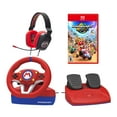 thumbnail image 1 of Mario Kart™ World (Nintendo Switch 2) PLUS Mario Kart Racing Wheel Pro Mini & Stereo Headset, 1 of 10