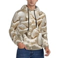 thumbnail image 2 of Daiia Starfish and Sea Shells for Men's Fashion Hoodies & Sweatshirts with Kangaroo Pocket Hooded Sweatshirt Breathable & Moisture Wicking-Medium, 2 of 7