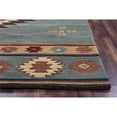 thumbnail image 2 of Alora Decor Ryder 2'6" x 8' Tribal Gray Blue/Rust/Burgundy/Tan/Khaki Rug, 2 of 2