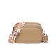 thumbnail image 1 of crossbody bag Women's leather small shoulder bag with zipper - spot sale, 1 of 5