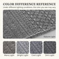 thumbnail image 3 of Door Mat Indoor Entrance 2x3 ft Area Rug, Machine Washable, Bohemian Small Area Rug, Non-Slip, Vintage Design, Pet Friendly, Soft Faux Fibre, for Indoor Entryways, Kitchens, Front Doors Grey, 3 of 8