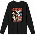 thumbnail image 4 of Gremlins Gizmo After Midnight Adult Black Crew Neck Long Sleeve Tee-Medium, 4 of 6