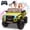 green, variant on Licensed Toyota 24V Kids Ride On Car 2 Seater 4WD, Electric Off-Road Vehicle with Remote Control LED Lights Shovel for Ages 3+