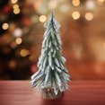 thumbnail image 6 of Christmas Tree Decorations Mini Small Christmas Falling Snow Tree Home Desktop Milieu Scene Arrangement Decoration Props, Usupdd 2025 Christmas Tree Decorations Mini Small, 6 of 6
