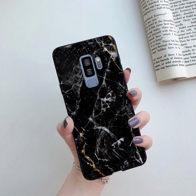Funda de silicona suave con dibujos animados para Samsung Galaxy S9 S9 +, carcasa de teléfono, parachoques mate Fivean unisex