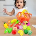 thumbnail image 4 of Corte de comida Hugo Juegos de imaginación Amarilla Cesta para Niñas, 4 of 8