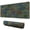 Green Lines Circle, variant on Gray Thick Lines mousepad Gamingwaterproofnon Slip Line Series for Office Home Work GamingmousematRubber Base Mousepad with Stitched Edges 31.5x11.8inches