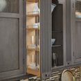 thumbnail image 3 of Rev-A-Shelf Pullout Wall Filler Cabinet Wooden Organizer, 42" Hgt, 432-WF42-3C, 3 of 9