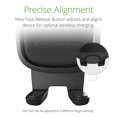 thumbnail image 2 of iOttie Easy One Touch 2 Wireless Charging Air Vent & CD Combo Phone Mount - Black, 2 of 9