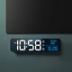 thumbnail image 4 of Reloj despertador digital perfecl Espejo LED grande con calendario Temperatura, 4 of 8