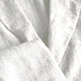 thumbnail image 6 of VISALY Women 2 Piece Linen Set Summer Long Sleeve V Neck Top Wide Leg Lounge Pants Plus Size Matching Summer Gauze Sets Lightweight Casual Peasant Linen Resort Beach Vacation Outfits White 3Xl, 6 of 8