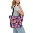 thumbnail image 5 of Goofa Halloween Black Cats Pattern Tote Bags,Large Capacity Bag,Beach Tote with Zipper Closure, Large Capacity and Foam Padding, 5 of 6