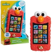 Sesame Street Learn with Elmo Pretend Play Phone, Learning and Education, Kids Toys for Ages 2 up