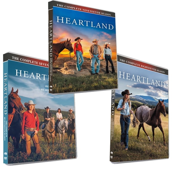Heartland Complete Seasons 17-18-19 ( DVD Set ) Brand New & Sealed