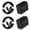 Black, variant on Super Fast Type C Charger Compatible for Samsung,45W Dual Port USB C Fast Charger Block 2-Pack & 60W 10FT USB C Cable Compatible for Samsung Galaxy S25 Ultra/S24+/S23 iPhone 16,Black