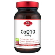 Olympian Labs CoQ10-600 Vegetarian Capsules, 30 count