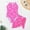 Pink, variant on RTKFRFLM Girls 2-Piece One Piece Swimsuit with Skirt Cute Butterfly Print Boutique Bathing Suit for Ages 8-13