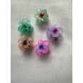 thumbnail image 2 of Rasaware Floral Hair Claw Clips Set 12 Pcs Mini Flower Designs For Women And Girls, 2 of 2