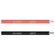 thumbnail image 1 of Cable de silicona de 20 AWG alambre eléctrico de 10 pies de cable de cobre trenzado negro y rojo, 1 of 5