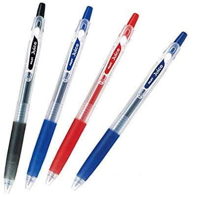 24 Colors Pilot retractable Juice 0.38mm ultra fine gel ink ball point pen 