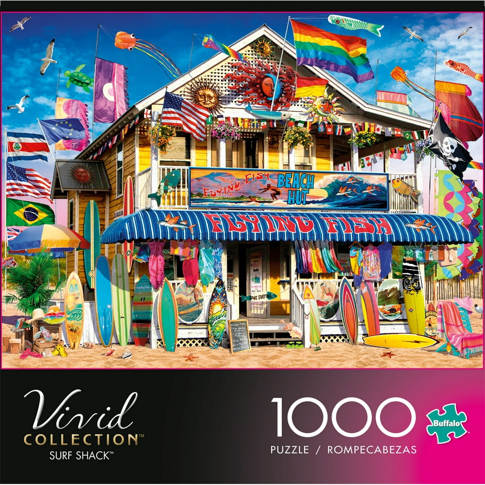 Buffalo Games 1000 Piece Vivid Jigsaw Puzzle