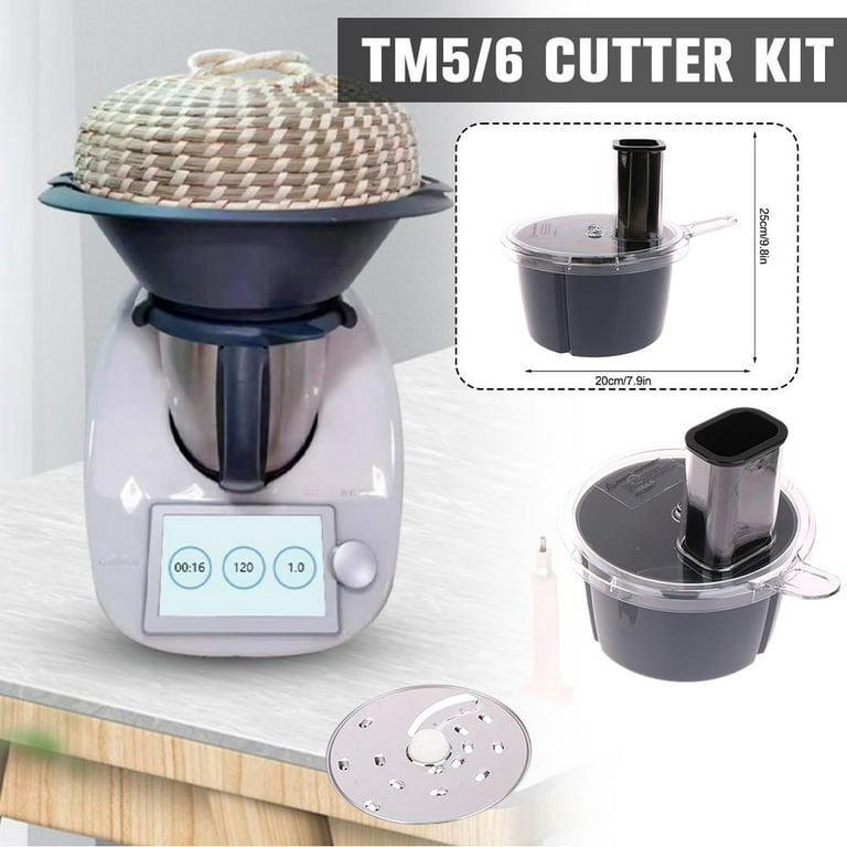 Cutter Head Blade Cover Attachment For Thermomix Tm6 Tm5 Vegetables  Stainless Steel