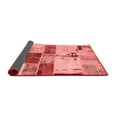 thumbnail image 2 of Ahgly Company Indoor Rectangle Patchwork Red Transitional Area Rugs, 6' x 9', 2 of 4