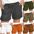 thumbnail image 1 of FNFYFH Clearance Shorts Noirs pour Femmes avec Poches (Petites Femmes), 1 of 6