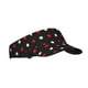 thumbnail image 1 of Balery Red and white polka dots Gorra deportiva con visera ajustable para mujer y hombre (talla única), 1 of 7