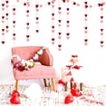 thumbnail image 5 of Multicolor Glittering Mini Hearts Cut Outs (Pack of 39) - Assorted Sparkling Designs Decorations, Perfect for Birthdays, Valentine's & Themed Parties, 5 of 5