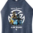 thumbnail image 3 of Mortal Kombat - Mk Lin Kuei - Juniors High Neck Tank Top, 3 of 5