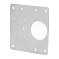 thumbnail image 3 of Plaque de Charnière de Porte, Charnière Plaque de Réparation Charnière Inoxydable Support de Réparation Plaque de Charnière Kit Performance Finement Accordée, 3 of 14