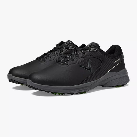 Callaway Men's Solana TRX V3 Golf Shoe, Black/Grey, Size D 10