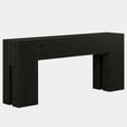 thumbnail image 3 of Fnova 71" Long Console Table, Farmhouse Wood Grain Entryway Table, Narrow Rectangular Sofa Table Behind Couch for Entrance, Hallway, Living Room, 3 of 20