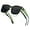 Transparent Green Frame & Grey, variant on FEISEDY Sunglasses Fit Over Glasses Oversized Polarized Shiny for Women Sunglasses UV400 B0269
