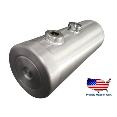 10x36 Center Fill Spun Aluminum Gas Tank - 12 Gallon 3/8 NPT