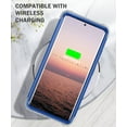 thumbnail image 3 of TECH CIRCLE For Galaxy S22 Ultra Case, Dual Layer Slim Heavy Duty Hybrid Rugged Shockproof Anti-Scratch Protective Back Phone Cover for Samsung Galaxy S22 Ultra 6.8" 2022,Darkblue, 3 of 7