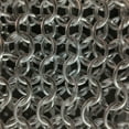 thumbnail image 3 of Medieval Chainmail Coif Knights Costume Hood Chain Mail Hood V Neck Iron Steel Chain mail Coif, 3 of 3