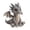 Dark Gray, variant on Handmade Crochet Dragon Plush Doll, Soft Yarn Knitted Dragon Figurine Decor Gift for Kids Fantasy Lovers
