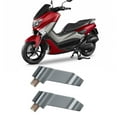 thumbnail image 4 of Stem Mirror Mount Riser Adapters, 1 Pair Motorcycle Mirror Extender Adapter Rustproof Aluminium Alloy Anti Deformation  For Motorbike Grey, 4 of 8