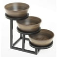 thumbnail image 7 of HUBERT® 3-Tier Small Round Bowl Holder Black - 6"L x 14 7/10"W x 8 2/5"H, 7 of 7