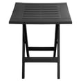 thumbnail image 4 of Gracious Living Outdoor Resin Folding Side Table Black, 4 of 5