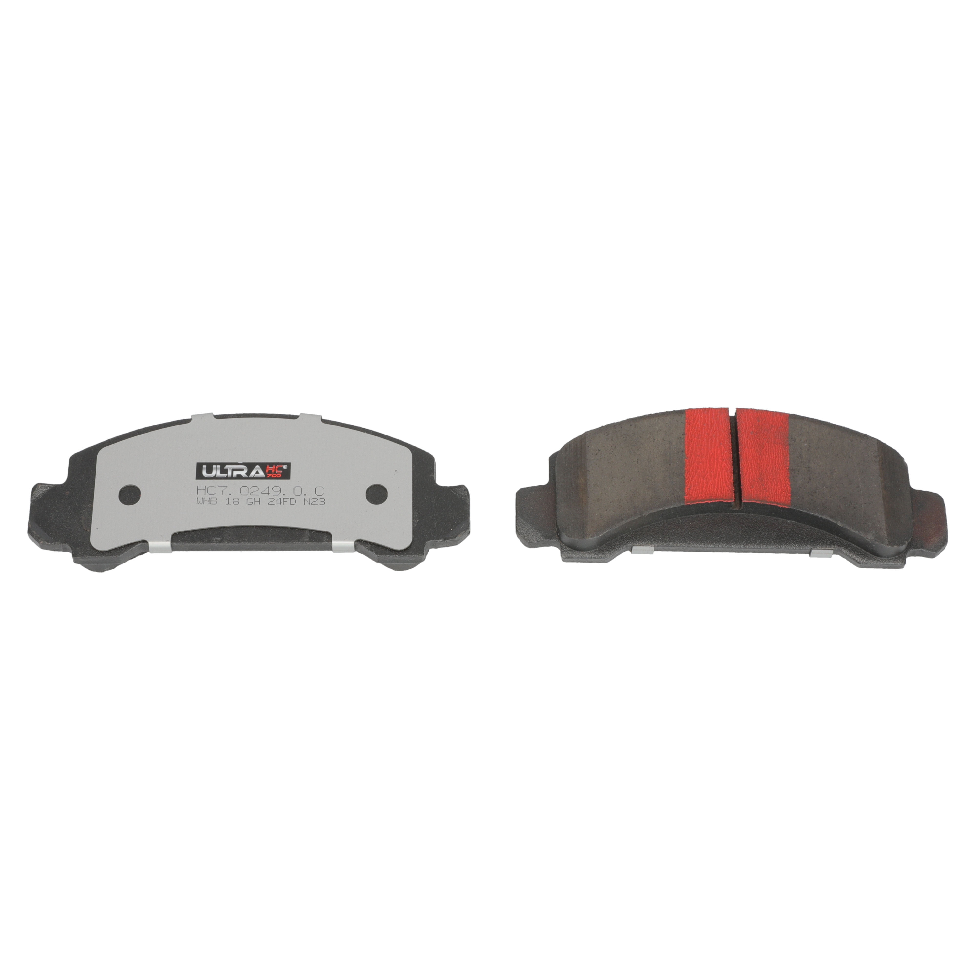 UltraHC 700 Brake Pad Set, Front HC7.0249.0.C, Ford Ranger 1986-1983