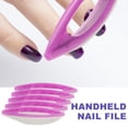 thumbnail image 2 of 5Pcs Acrylic Nail Buffer Nail Polishing File Nail Waxing Buffer Manicure Tool, 2 of 9